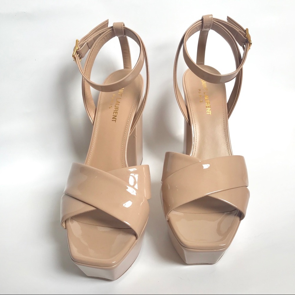 SALEYves Saint Laurent Farrah80 Crossover Sandal - Picture 3 of 8